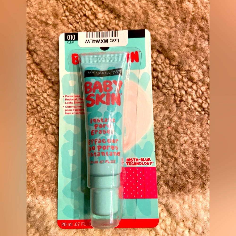 Maybelline New York Baby Skin Instant Pore Eraser Primer, 0.67 Fluid Ounce